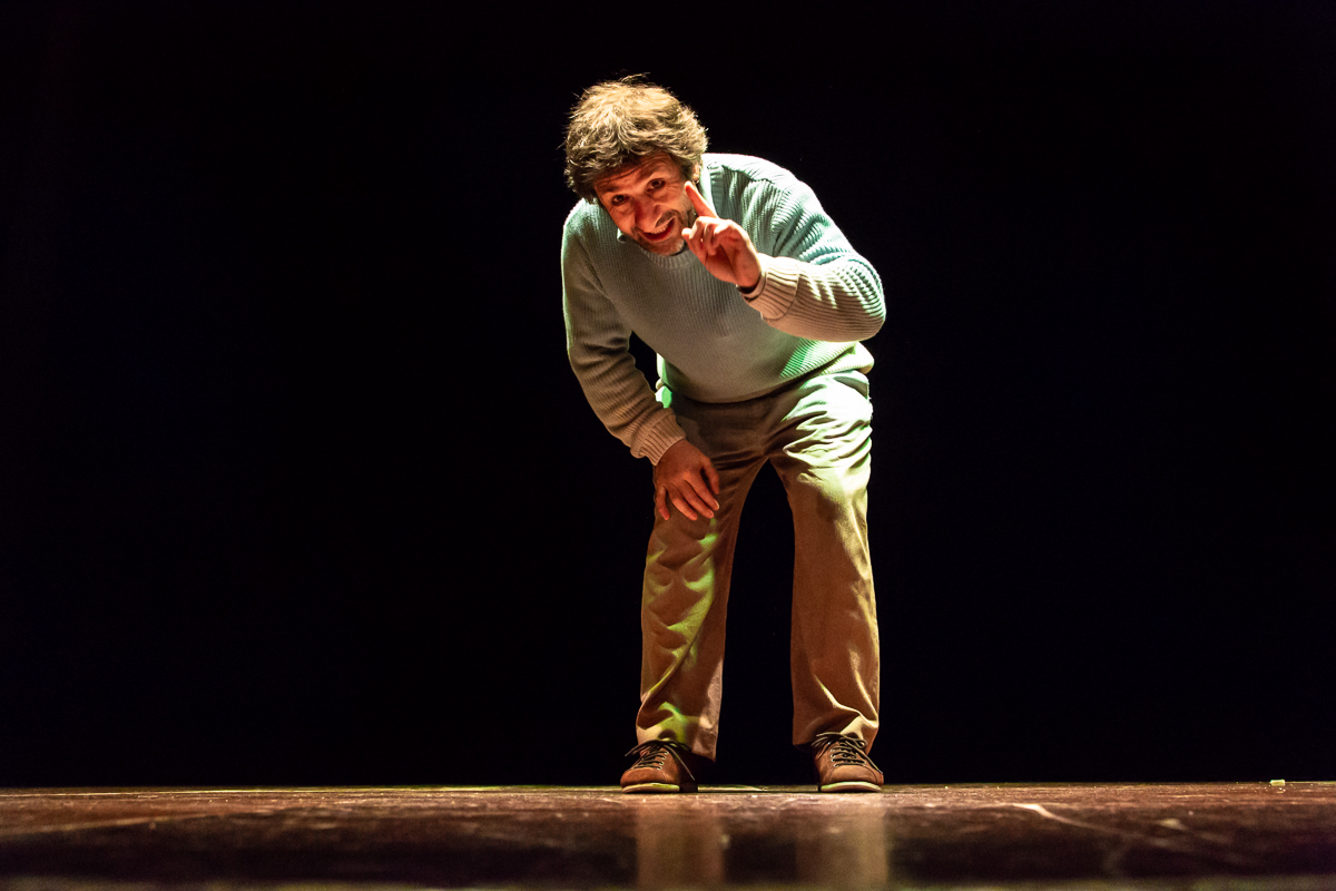 foto di scena dello spettacolo Mattia e il nonno