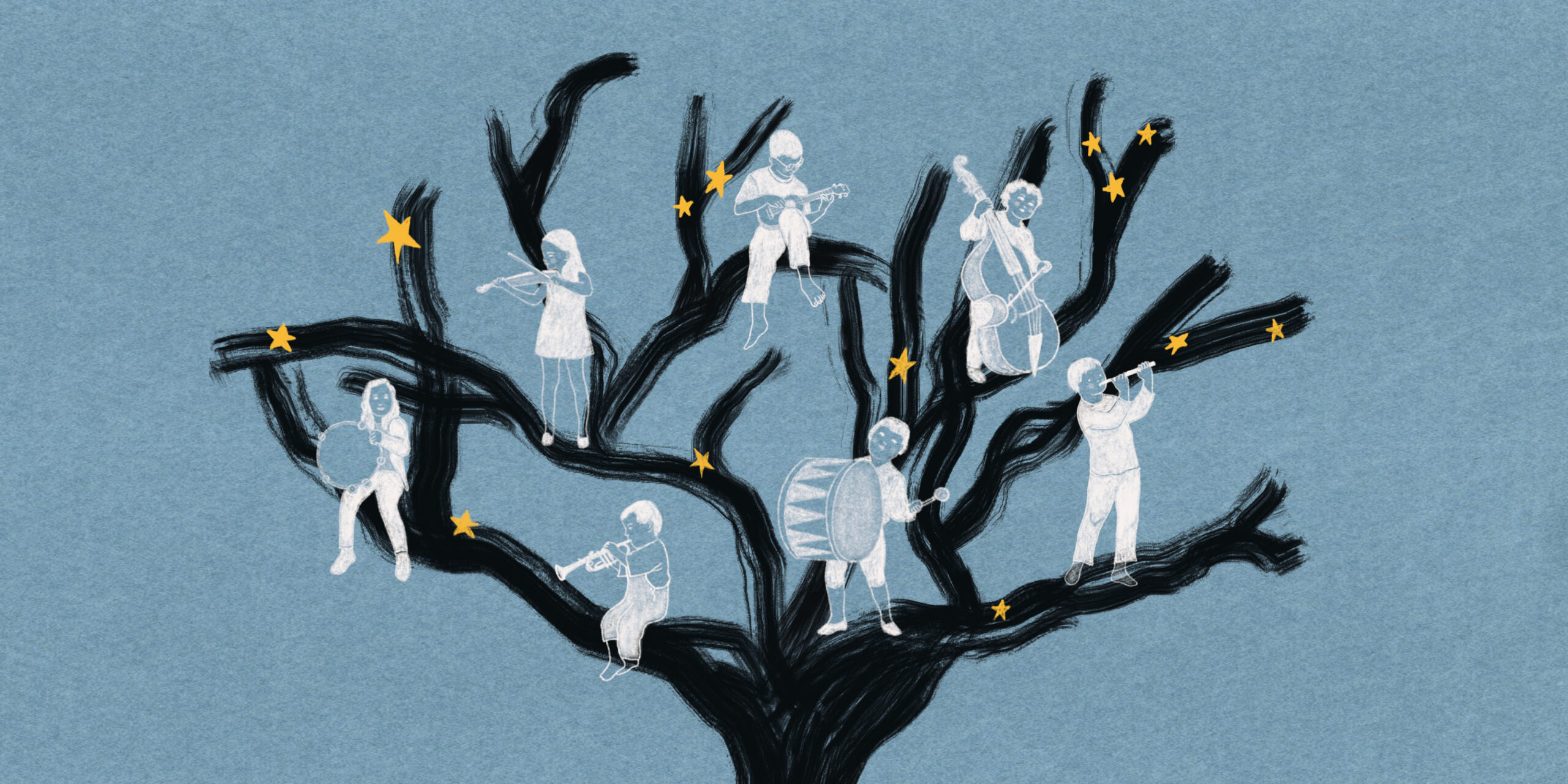 Illustrazione Bande a Sud VIII edizione di Valeria Puzzovio