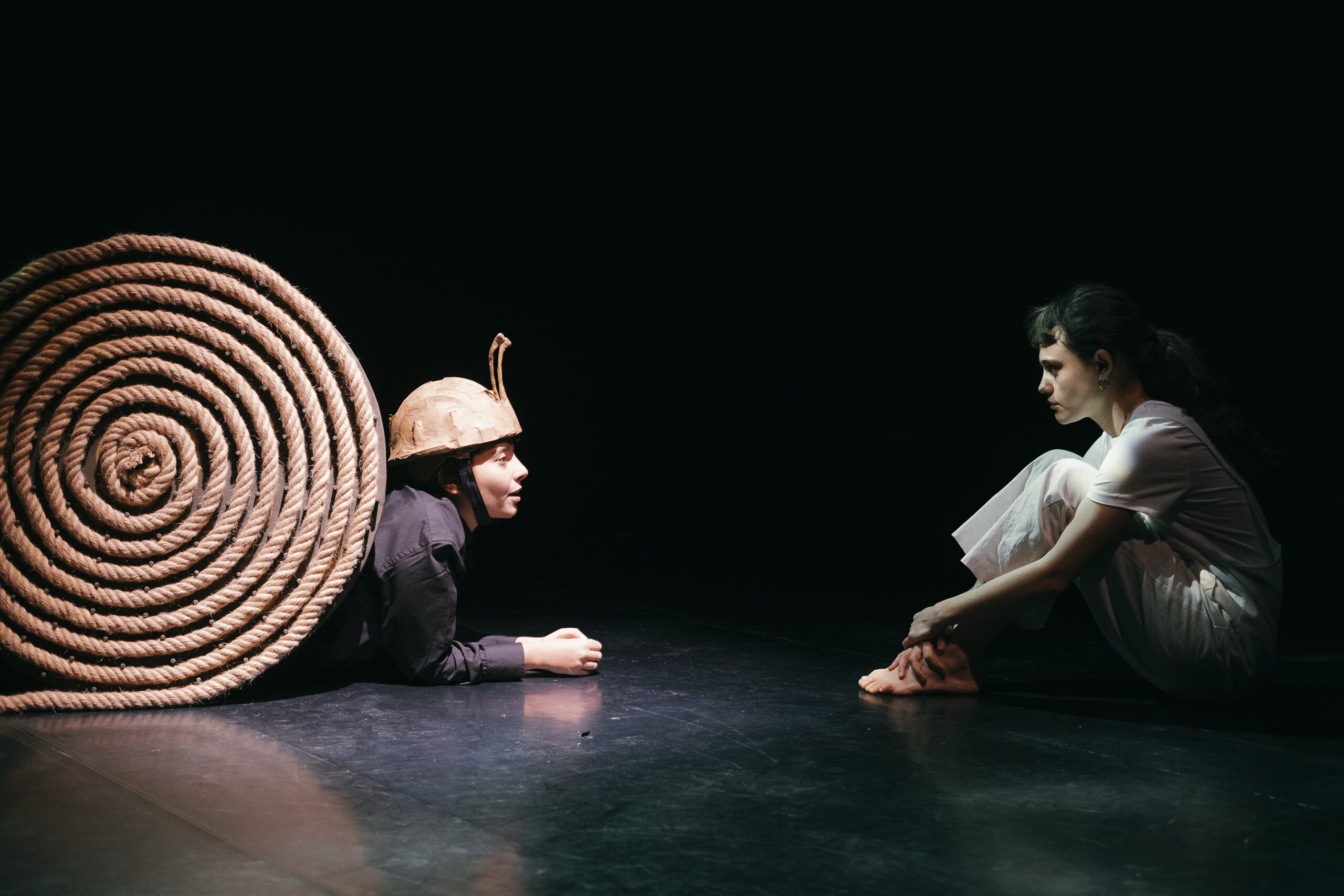 due attrici in scena