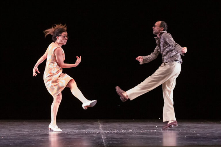 scena con i due attori protagonisti